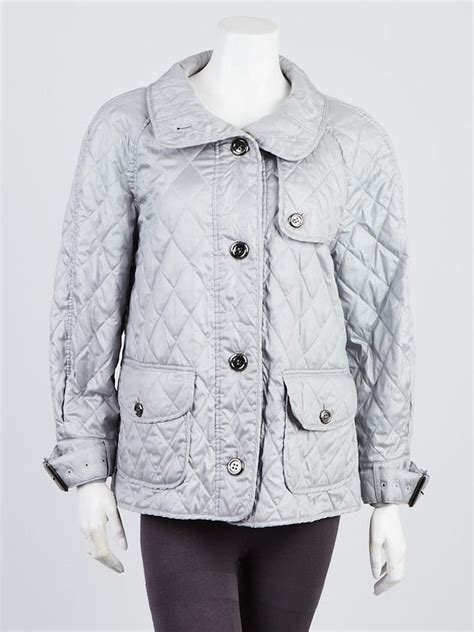 burberry london medium quilted polyester jacket size|burberry cashmere cape jacket.